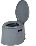 Tragbare Toilette 7 L Grau Bo-camp