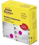 Avery Zweckform Markierungspunkt Avery Zweckform 10mm Papier Magenta 800 Etik./rl.