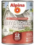Wetterschutz-farbe Deckend Wei&szlig; 2,5l - 951202 - Alpina