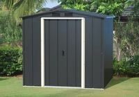 Metall-ger&auml;tehaus Eco 1,8x1,8m Ger&auml;tehaus Aus Metall In Anthrazitgrau,