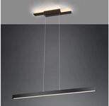 Trio Lighting - Led Balkenpendelleuchte Belfast Lang 3 Stufen Dimmbar Schwarz,...