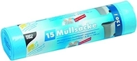 M&uuml;lls&auml;cke Papstar Ldpe 120 Liter 15 St&uuml;ck