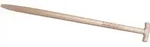 Idealspaten Eschen-t-stiel 85 Cm, Gebogen, Roh