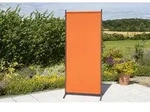 Sichtschutz Textil 135x85cm Terracotta Stahl/textil