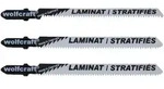 Stichs&auml;geblatt-set Laminat 3 Tlg. - 2379000 - Wolfcraft