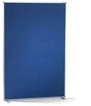 Magnetoplan Raumteiler Textil, Taubenblau
