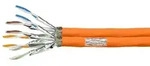 Logilink - Cat.7 Netzwerkkabel Cpv0063 Installation, Awg23, Orange, 100m