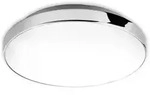 Led Badlampe Deckenleuchte Ip44 13 Watt Wei&szlig;-chrom &Oslash; 28,5 Cm Briloner