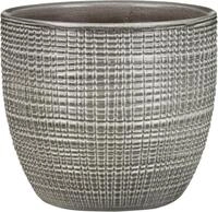 Scheurich - Corteza, Blumentopf Aus Keramik, Farbe: Pimienta, 15,6 Cm Durchmesser, 14