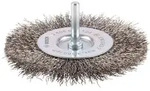 Bosch - Scheibenb&uuml;rste, Edelstahl, Gewellter Draht, 100 Mm, 0,3 Mm, 10 Mm, 4500 U/