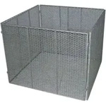 Trendline - Metallkomposter 100 X 100 X 80 Cm Gartenkomposter Streckmetall