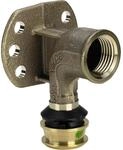 Viega - Wandscheibe Mit Sc Raxofix 5325.5 In 16mm X Rp1/2 Siliziumbronze