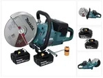 Makita Dce 090 T2x1 Akku Trennschleifer 36 V ( 2x 18 V ) 230 Mm Brushless + 2x Akku