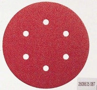 Schleifblatt C430 150 Mm 60 6 L&ouml;cher Klett 5 Stk - Bosch