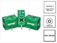 Spax - R&uuml;ckwandschraube Ohne Linse 3.5x 30 Tx 20 Wirox-silber