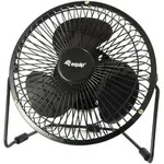 Equip Tischventilator Usb 15cm Durchmesser Schwarz