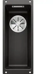 Blanco - Subline 160 - Silgranitsp&uuml;le, 19x46 Cm, Schwarz 525981
