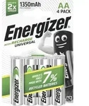 Energizer - Nimh Akku Universal Mignon Aa 1.300 Mah 4er Pack Akkus