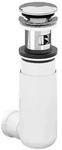Villeroy&boch - Siphons - Waschbecken Siphoneasy Access Mit Ventil Push Open, Chrom