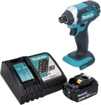 Makita Dtd152z+bl1840b+dc18rc Schlagschrauber + 1 X 18v 4ah Li-ion Akku + Dc18rc