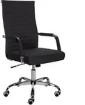 B&uuml;rostuhl Amadora Schwarz Stoff