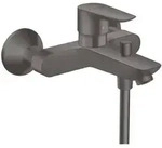Hansgrohe Talis E Wannenbatterie Schwarz Verchromt Geb&uuml;rstet - 71740340