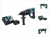 Makita Dhr 202 Rf1 Akku Kombihammer 18 V 2,0 J Sds Plus + 1x Akku 3,0 Ah +...