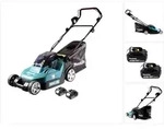 Dlm 382 F2 Akku Rasenm&auml;her 36 V ( 2x 18 V ) 38 Cm 40 L + 2x Akku 3,0 Ah - Ohne