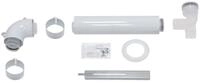 Basis-anschl.set F.abgasleit. Dn80 I.schacht (60/100) (303920)