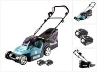 Dlm 432 G2 Akku Rasenm&auml;her 36 V ( 2x 18 V ) 43 Cm Brushless + 2x Akku 6,0 Ah -...