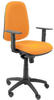 Piqueras Y Crespo - Tarancon orangefarbener Stuhl mit verstellbaren Armlehnen