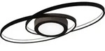 Led Design Decken Lampe Anthrazit Switch Dimmer Wohn Zimmer Ring Design Leuchte