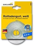 Schellenberg Rollladengurt 23mm / 6,0m Wei&szlig;
