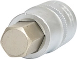 1/2' Bit-stecknuss Innensechskant, Kurz, 14mm