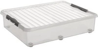Aufbewahrungsbox Q-line H6163102 60l Rollen Tr - Sunware
