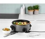 Elektrische Multifunktionspfanne &Oslash;30cm, 5l, 1500watt, Warmhaltepfanne...