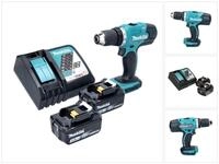 Makita Ddf 453 Rf Akku Bohrschrauber 18 V 42 Nm + 2x Akku 3,0 Ah + Ladeger&auml;t