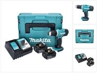 Ddf 453 Rtj Akku Bohrschrauber 18 V 42 Nm + 2x Akku 5,0 Ah + Ladeger&auml;t +...