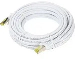 Goobay - Rj45 Patchkabel Cat 6a S/ftp (pimf), 500 Mhz Mit Cat 7 Rohkabel, Wei&szlig;, .