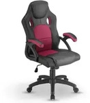 Racing Schreibtischstuhl Montreal - Ergonomisch, H&ouml;henverstellbar & Gepolstert, Bis