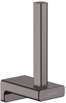 Addstoris - Ersatzpapierrollenhalter Chrom Schwarz Geb&uuml;rstet 41756340 - Hansgrohe