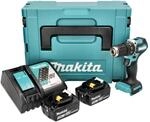18v Lxt Schlagbohrmaschine (2x5,0 Ah) In Makpac Makita Dhp487rtj