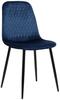 CLP - Stuhl Giverny Samt blau