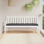 Gartenbank-auflage Anthrazit 180x50x7 Cm Oxford-gewebe Vidaxl