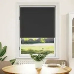 Verdunkelungsrollo Verdunklungsrollo 80 X 175 Cm Schwarz Vidaxl
