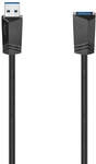 Hama Usb 3.0 Verl&auml;ngerungskabel 1,5m 5 Gbit/s Schwarz