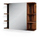 Vicco - Badspiegelschrank Fynn, Antikholz, 79.6 X 64 Cm