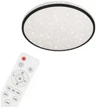 Led Deckenleuchte Dimmbar Cct Memoryfunktion Sternenhimmel 24w Schwarz Briloner