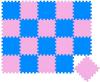 Littletom - 18 Teile Baby Kinder Puzzlematte ab Null - 30x30 Puzzle Spielmatte