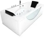 Acquavapore - Whirlpool Pool Badewanne Eckwanne Wanne W81r-c-sc 180x90cm Mit